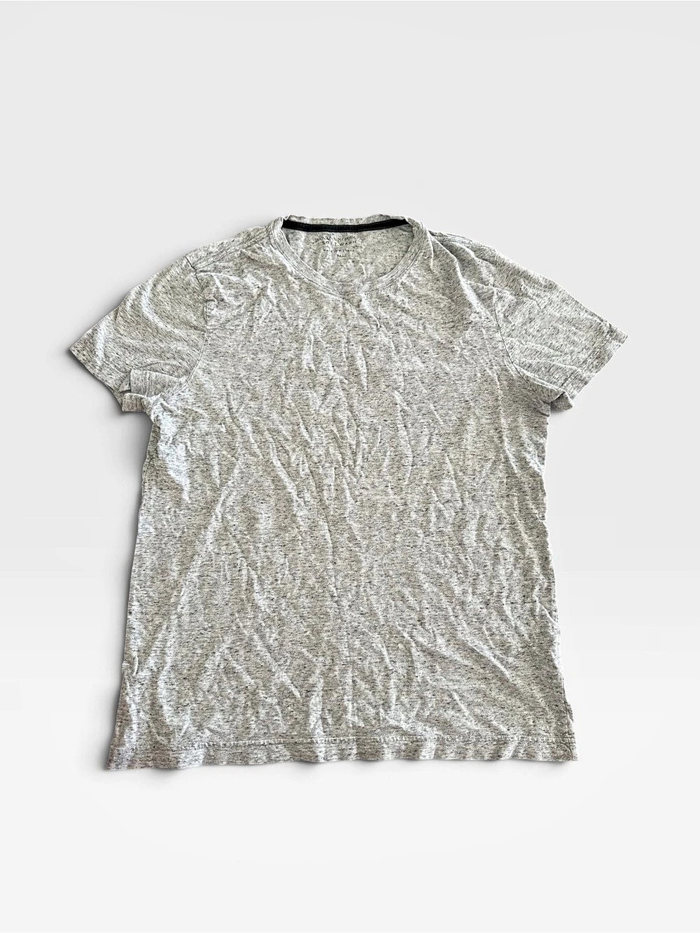 Banana Republic Soft Wash Crew-Neck T-Shirt Gray Medium